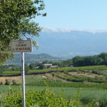 The ride from Chateau de Mazan to Chateau Unang